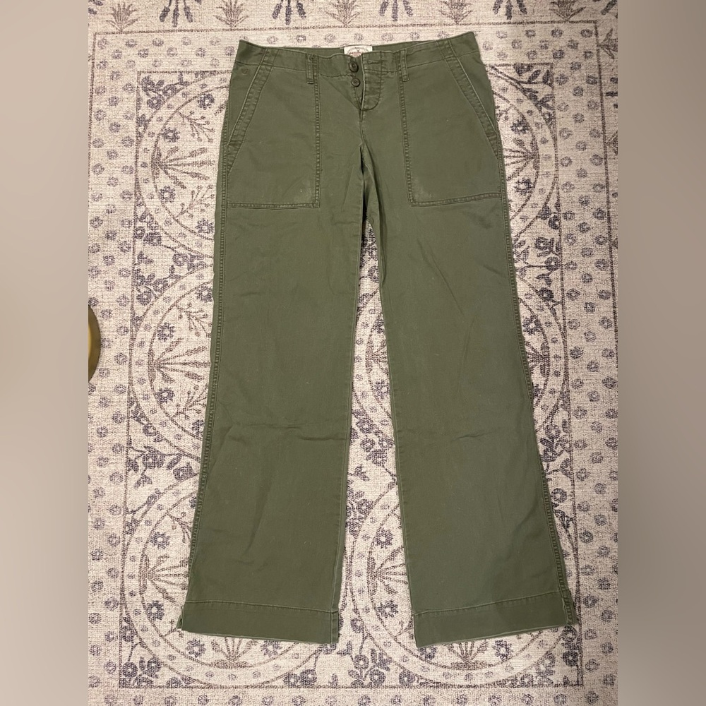 VINTAGE American Eagle Army Green Jeans Size 8
